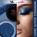 Buy NY Bae Loose Glitter Eyeshadow - Sky Blue 06 (2 g) | Loaded With Oils & Fruit Extract | Rich Colour | Long lasting | Easy To Use | Cruelty Free - Purplle