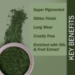 Buy NY Bae Loose Glitter Eyeshadow - Light Green 07 (2 g) | Loaded With Oils & Fruit Extract | Rich Colour | Long lasting | Easy To Use | Cruelty Free - Purplle