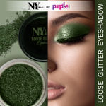 Buy NY Bae Loose Glitter Eyeshadow - Light Green 07 (2 g) | Loaded With Oils & Fruit Extract | Rich Colour | Long lasting | Easy To Use | Cruelty Free - Purplle