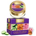 Buy Vaadi Herbals Under Eye Cream Almond Oil & Cucumber Extract (30 gm x3) - Purplle