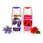 Buy Vaadi Herbals Lavender Shampoo with Corn Rose Conditioner (110 ml x 2) - Purplle