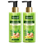 Buy Vaadi Herbals Pack of 2 Anti-Bacterial Neem Oil & Ginger Hand Wash (250 ml x 2) - Purplle