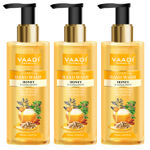 Buy Vaadi Herbals Pack of 3 Deep Moisturizing Honey & Sandal Hand Wash (250 ml x 3) - Purplle