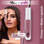 Buy NY Bae Confessions Liquid Lipstick | Lip & Cheek Tint | Mauve Lipstick | Matte Finish | Long Lasting - Her Wonderland 7 (4.5 ml) - Purplle