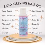 Buy Vigini 1% Redensyl Hair Care Scalp Treatment Growth Tonic Revitalizer Onion Olive Coconut Castor Oil & Early Anti Premature Grey Delay Greying Control Fall Loss Thinning Dry Damage for Nourishment Strengthening Strong Healthy Hair 200ML - Purplle
