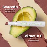 Buy Mamaearth Moisture Matte Longstay Lipstick with Avocado Oil & Vitamin E for 12 Hour Long Stay - 04 Cinnamon Nude - 2 gm - Purplle
