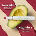 Buy Mamaearth Moisture Matte Longstay Lipstick with Avocado Oil & Vitamin E for 12 Hour Long Stay - 05 Bubblegum Nude - 2 gm - Purplle