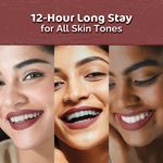 Buy Mamaearth Moisture Matte Longstay Lipstick with Avocado Oil & Vitamin E for 12 Hour Long Stay - 09 Espresso Brown - 2 g - Purplle