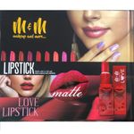 Buy M&M Pack of 12 Matte Look Long Stay Multicolor Love Lipstick - Purplle