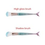 Buy ME-ON Professional Pack of 10 High Quality Mermaid Shaped Makeup Brushes for Full Makeup - Purplle