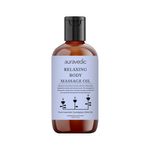 Buy Auravedic Relaxing Body Massage Oil For Full Body (200 ml) - Purplle