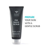 Buy Bombay Shaving Company Gift KitA | 3 Step Shaving Kit for Men | Exfoliating Scrub, Shaving Cream, Post-Shave Balm & Shaving Brush 600 gm - Purplle