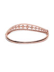 Buy Jazz And Sizzle Rose Gold-Plated American Diamond Studded Bracelet - Purplle