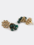 Buy Jazz And Sizzle Green Kundan Stones Gold Plated Chokers Set with MaangTikka - Purplle