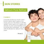 Buy Bioderma Sebium Pore Refiner Corrective Care Cream Combination To Oily Skin, 15ml - Purplle