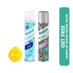 Buy Batiste Light & Breezy Freshand Fresh & Femine Wildflower 400 ml,Pack of 2 - Purplle