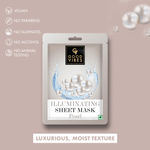 Buy Good Vibes Pearl Illuminating Sheet Mask | For Bright & Glowing Skin | Suitable For All Skin Types (20 g) - Purplle