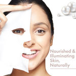 Buy Good Vibes Pearl Illuminating Sheet Mask | For Bright & Glowing Skin | Suitable For All Skin Types (20 g) - Purplle
