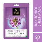 Buy Good Vibes Bakuchiol Age Defying Sheet Mask | For Soft & Smooth Skin | Fights Signs Of Ageing (20 gm) - Purplle