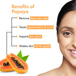 Buy Good Vibes Papaya Brightening Sheet Mask | Glowing Softening Anti-Pigmentation | Vegan No Parabens No Sulphates No Alcohol No Animal Testing (20 gm) - Purplle