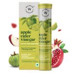 Buy Wellbeing Nutrition Apple Cider Vinegar with Garcinia Cambogia | Effective Weight Management, Gut Health and Skin Glow (17 Effervescent Tablets) - Purplle