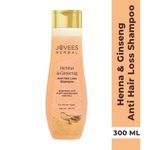 Buy Jovees Herbal Henna & Ginseng Anti Hair Loss Shampoo | For Hair Growth & Hair Fall Control With Henna , Ginseng & Amla Extract | For All Hair Type 300ml - Purplle