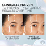 Buy L'Oreal Paris UV Defender Serum Protector Sunscreen SPF 50+, Bright & Clear (50 ml) - Purplle