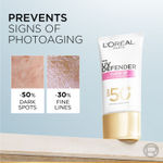 Buy L'Oreal Paris UV Defender Serum Protector Sunscreen SPF 50+, Bright & Clear (50 ml) - Purplle