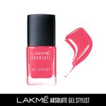 Buy Lakme Absolute Gel Stylist Nail Color, 93 Macaroon, 12ml - Purplle