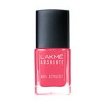Buy Lakme Absolute Gel Stylist Nail Color, 93 Macaroon, 12ml - Purplle