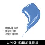Buy Lakme Absolute Gel Stylist Nail Color, 94 Morpho, 12ml - Purplle