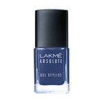 Buy Lakme Absolute Gel Stylist Nail Color,96 Bluebells, 12 ml - Purplle