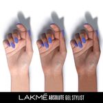 Buy Lakme Absolute Gel Stylist Nail Color, 97 Raisin, 12ml - Purplle