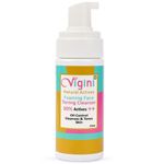 Buy Vigini 30% Actives Anti Acne Foaming Toner Cleanser Face Wash Oil Control Pimple Removal Pore Tightening Prone Bumpy Skin Reduce Redness & Scars Soap Free Niacinamide Salicylic Acid Apple Cidar Vinegar Men Women 150ml - Purplle