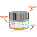 Buy Vigini 22% Actives Anti Acne Face Day Night Gel Control Oil Reduce Pimples Scars & Blackheads, Prone Skin, Unclog Pores, Prevents Breakouts Honey Cinnamon Niacinamide (Hyaluronic Salicylic) Acid Tea Tree Oil Men Women 50g - Purplle