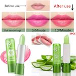 Buy Kiss Beauty Pack of 3 Aloevera Extract Soothing Lip Gel Balms - Purplle