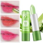 Buy Kiss Beauty Pack of 3 Aloevera Extract Soothing Lip Gel Balms - Purplle