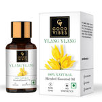 Buy Good Vibes Ylang Ylang 100% Natural Blended Essential Oil (10 ml) - Purplle