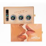 Buy mCaffeine Coffee Addiction Lip Gift Kit - A Stunning Coffee Affair | Rakhi Gift Box | 100% Vegan Products - 530 gm - Purplle