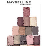 Buy Maybelline New York Eyeshadow Palette, 12 Highly Blendable Shades, Matte and Sheen Colours, The Blushed Nudes, 9 gm - Purplle
