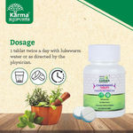 Buy Ayukarma Ayurvedic Natural Chandrahas Tablets | Boosts Stamina | Blood Formation | General Debility (60 Tablets) - Purplle