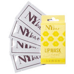 Buy NY Bae Lip Mask Sheet - Pack Of 4 | Plumping | 95 % Natural Ingredients | Instant Hydration | Bio Cellulose Mask | Alcohol Free - Lemon - Purplle
