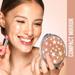 Buy NY Bae Compact Mirror | Travel Friendly | Sturdy | Portable | Extra Clear - Starlight 02 - Purplle