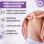 Buy TNW - The Natural Wash Stretch Mark Oil forA Reduces Stretch Marks,Relive Itching & Irritation| With Lavender & Chamomile Oil - Purplle