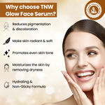 Buy TNW The Natural Wash Glow Face Serum for glowing & spotless skin | With Kumkumadi & Licorice | Paraben-Free 30 ml - Purplle