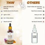 Buy TNW The Natural Wash Glow Face Serum for glowing & spotless skin | With Kumkumadi & Licorice | Paraben-Free 30 ml - Purplle
