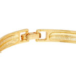Buy Estele Gold Plated Flower Designer Cuff Bracelet with Crystals for Girls/Women - Purplle