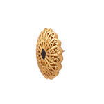 Buy Estele Gold Plated Round Shaped Pendant Set for Women - Purplle
