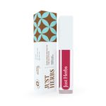 Buy Just Herbs Ayurvedic Creamy Matte Long Lasting Liquid Lipstick, Lightweight & Hydrating Lip Colour with Liquorice & Sweet Almond Oil - Peony Pink - Purplle