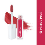 Buy Just Herbs Ayurvedic Creamy Matte Long Lasting Liquid Lipstick, Lightweight & Hydrating Lip Colour with Liquorice & Sweet Almond Oil - Peony Pink - Purplle